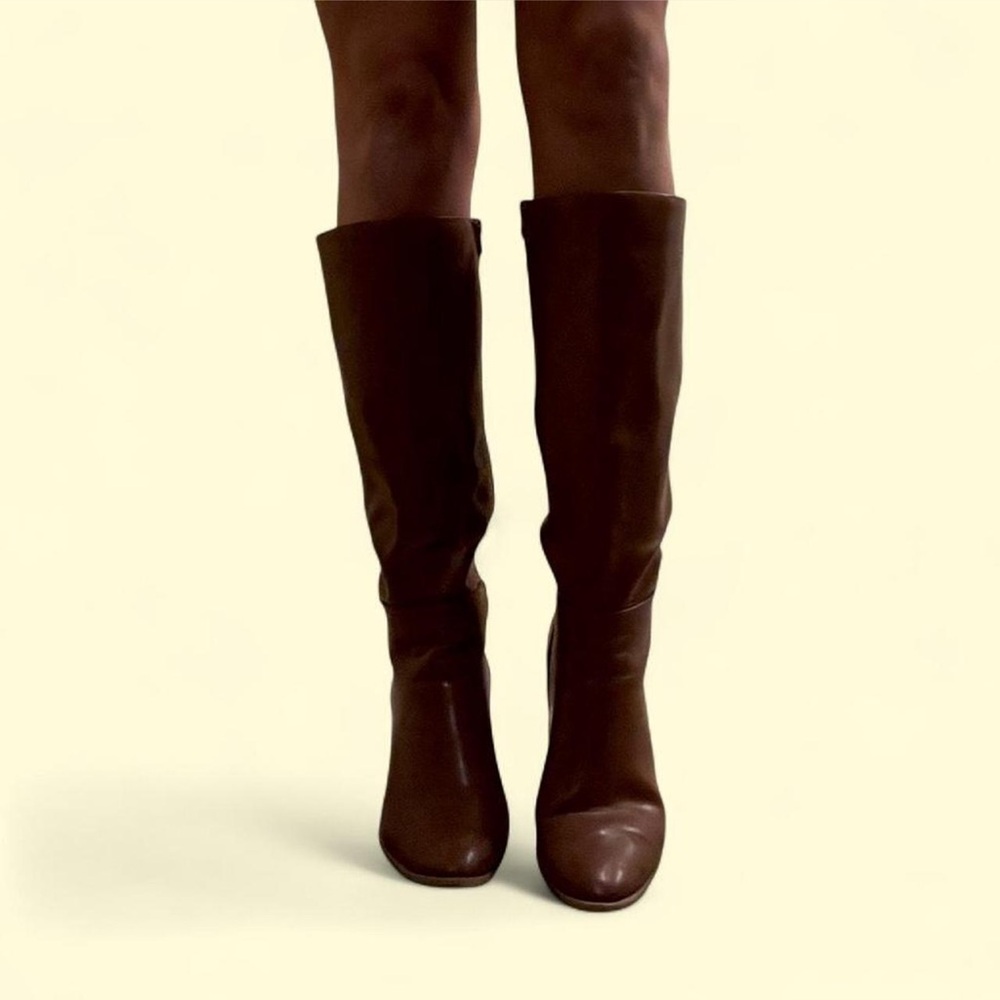 Brown Knee-High Women's Boots
